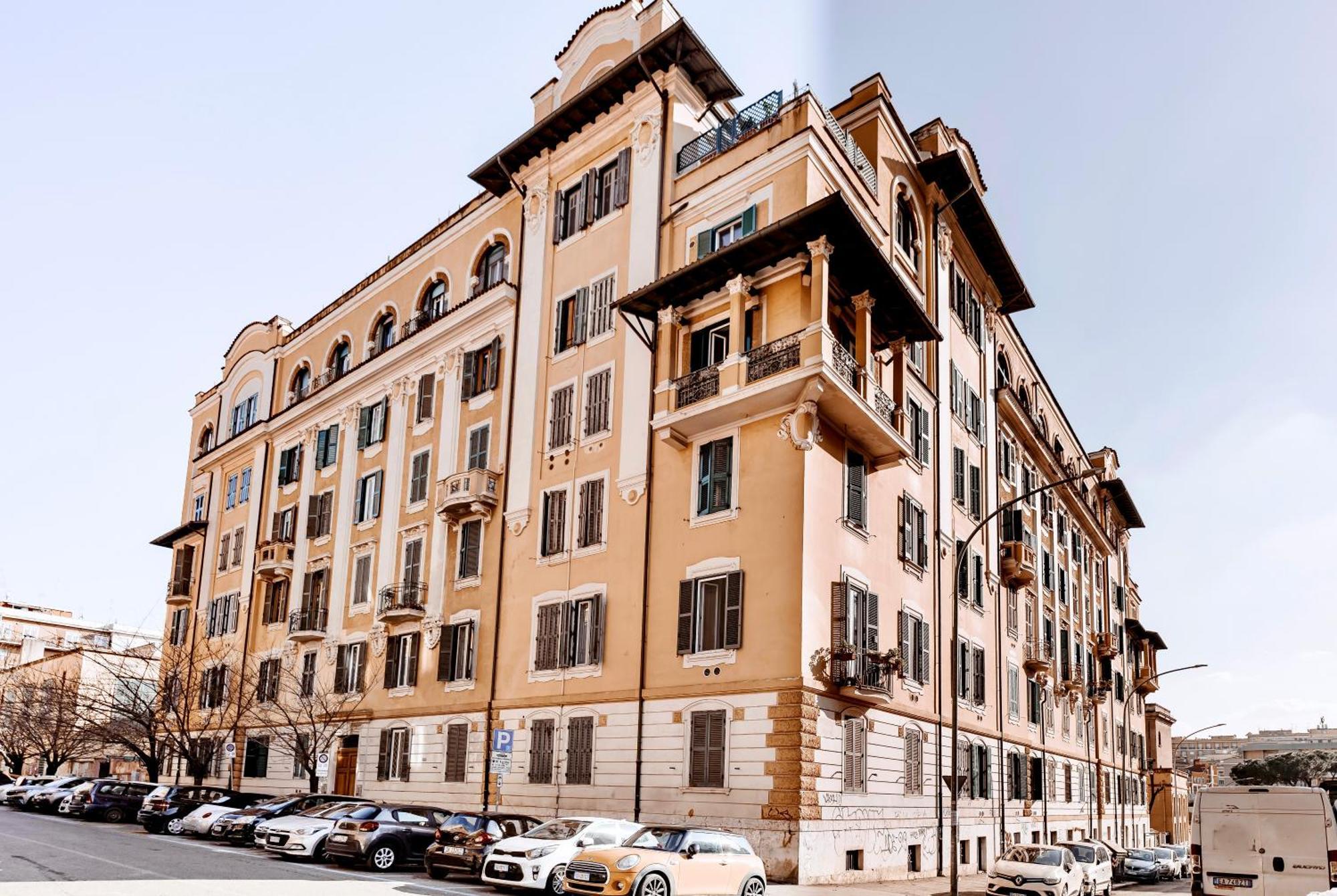 Apartmán Gio House - Palazzo Storico Řím Exteriér fotografie